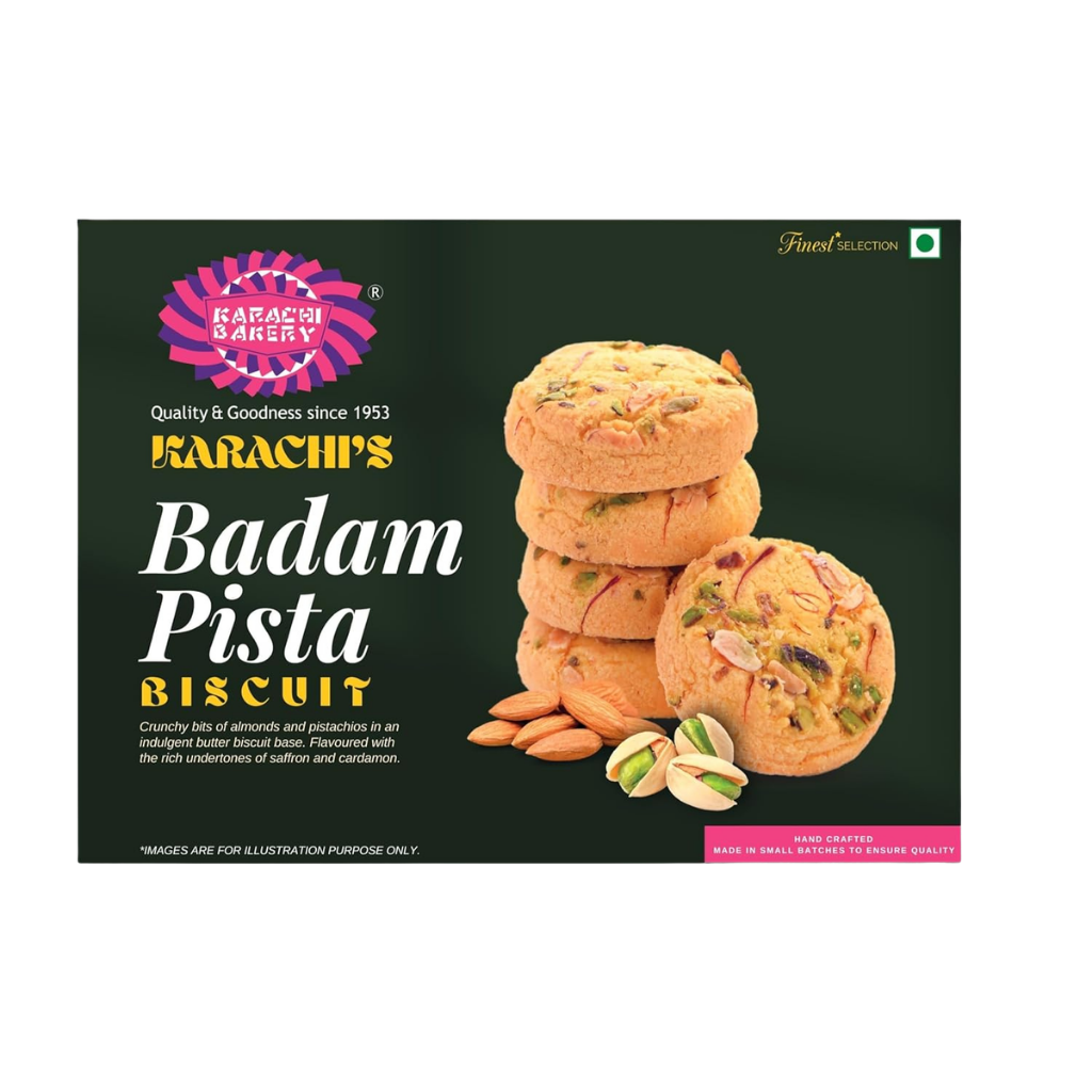 Karachi Bakery Badam Pista 400 g buy online USA - 1